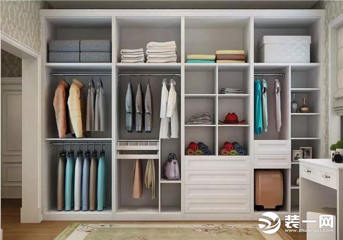 看看这些衣柜设计图 你家衣柜空间合理利用了吗?